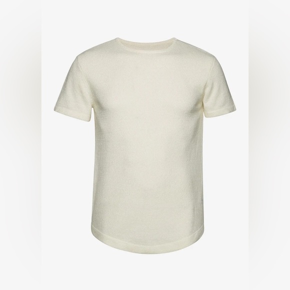 SER.O.YA Mens White Easton shirt sleeve Shirt size Medium